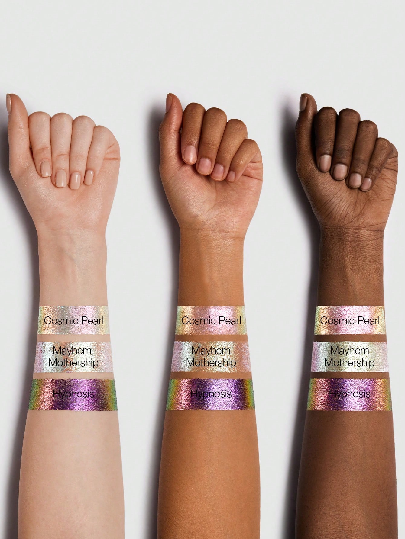 سایه چشم ژلی شیگلم گلیتر پولکی 3 رنگ بندی Multi-Chrome Flake Gel 4 سایه چشم ژلی شیگلم گلیتر پولکی 3 رنگ بندی Multi-Chrome Flake Gel - Image 4