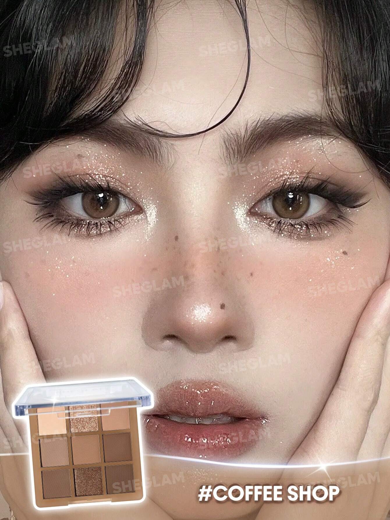 پالت سایه چشم Coffee Shop شیگلم 9.5 گرم 4 پالت سایه چشم Coffee Shop شیگلم 9.5 گرم - Image 4