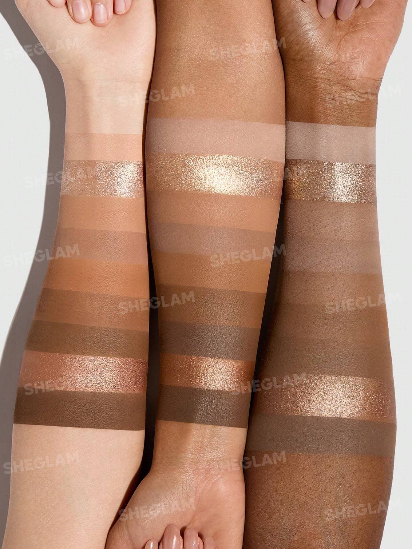 پالت سایه چشم Coffee Shop شیگلم 9.5 گرم 5 پالت سایه چشم Coffee Shop شیگلم 9.5 گرم - Image 5