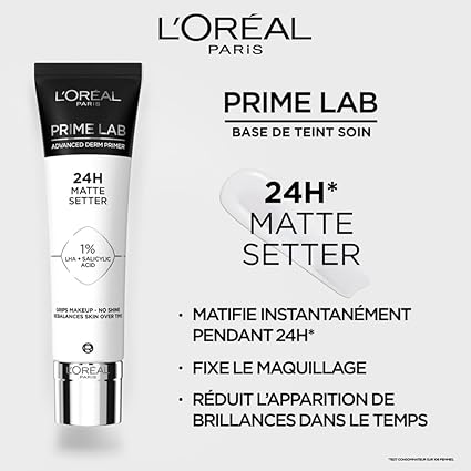 پرایمر مات کننده لورآل Prime Lab 24H Matte Setter 4 پرایمر مات کننده لورآل Prime Lab 24H Matte Setter - Image 4