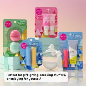 بالم لب تعطیلات EOS ( 2 طعم کوکی شکری و تافی وانیلی) eos Holiday Lip Balm Sugar Cookie & Vanilla Toffee 7 61o3So N6tL. SL1001