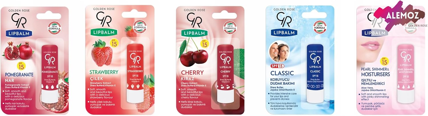 بالم لب گلدن رز Golden Rose Lip Balm 3 بالم لب گلدن رز Golden Rose Lip Balm - Image 3