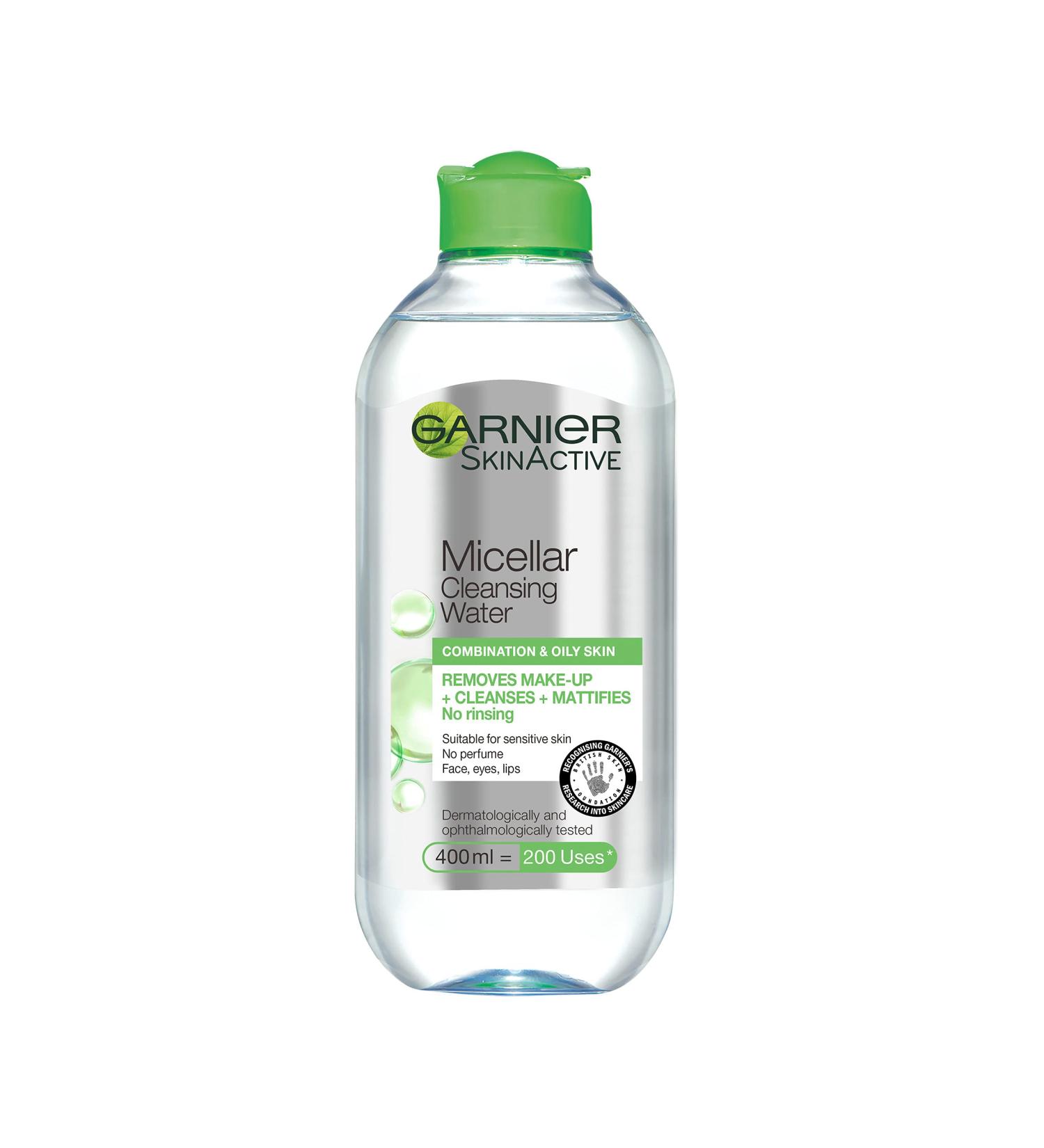 میسلار واتر پوست چرب گارنیه 400 میلی لیتر 1 میسلار واتر پوست چرب گارنیه 400 میلی لیتر