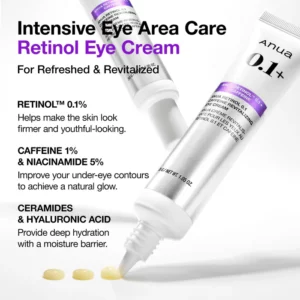 anua us moisturizer retinol 0 1 caffeine revitalizing eye cream 1161173265